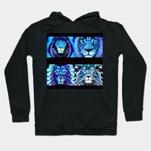 FOUR BLUE LIONS Hoodie